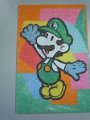 卡通彩砂畫-Luigi